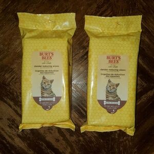 Burts Bees Dander Reducing Cat Wipes